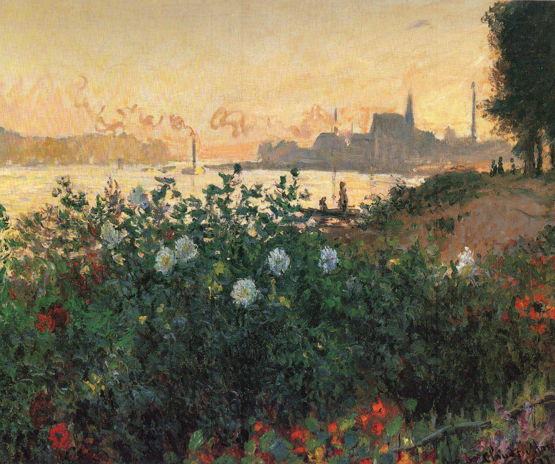 Flowered Riverbank